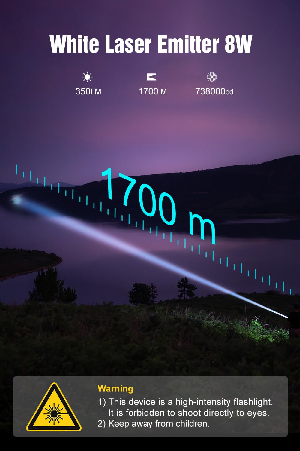 ルミントップ　THOR2 lep　照射1200メートル　　　美品　懐中電灯 THOR II - Lumintop